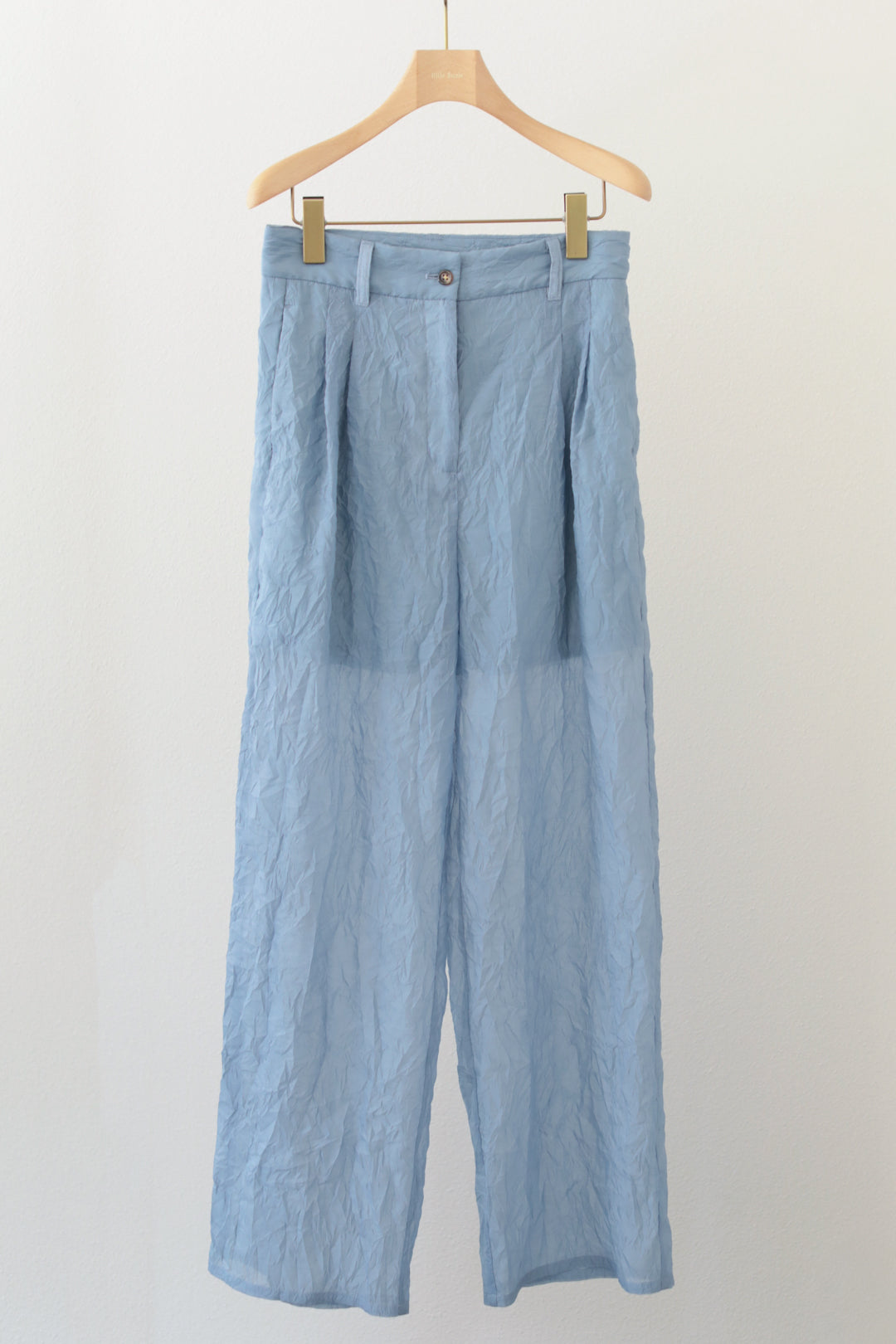 【Online限定】Wrinkle Organdy  Easy Pants (ls24332P)