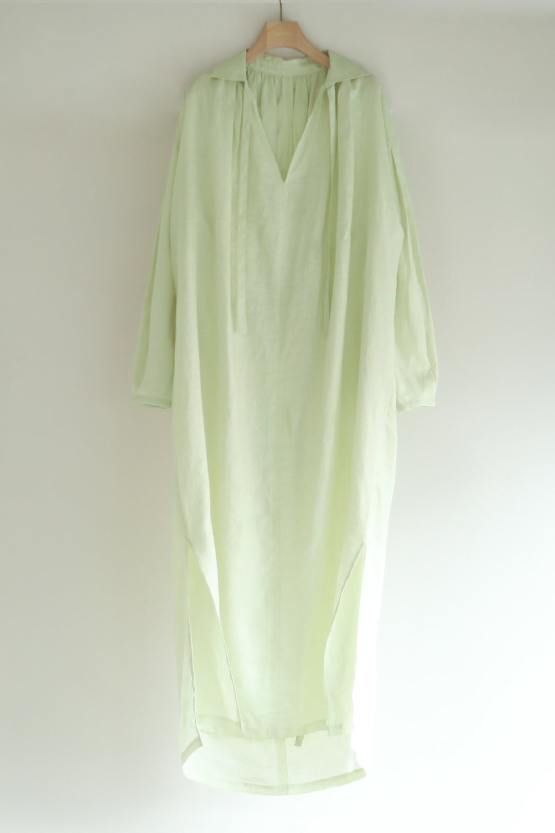 French Linen Back"O" Dress（ls11214D）