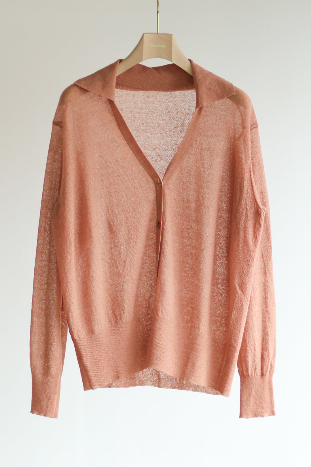 Cotton Linen Dry Touch V Collar Cardigan（ls11217K）