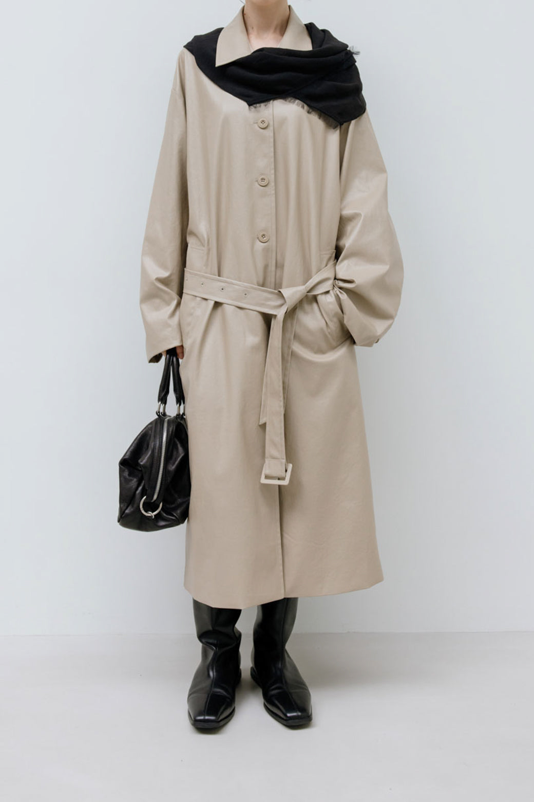 【Studio Doe】Soft Shawl With Fringe(DN-259OSC14)