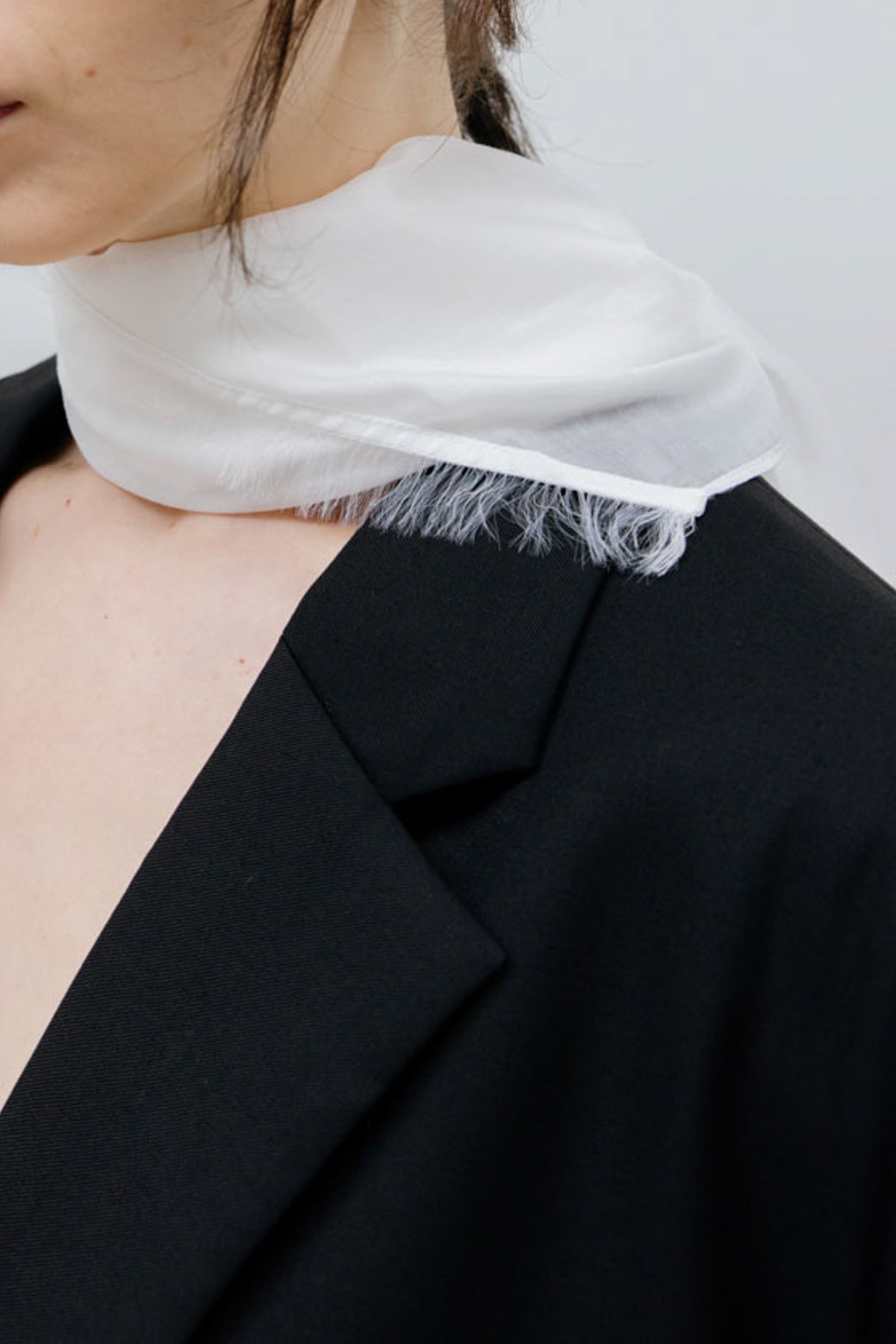 【Studio Doe】Soft Shawl With Fringe(DN-259OSC14)