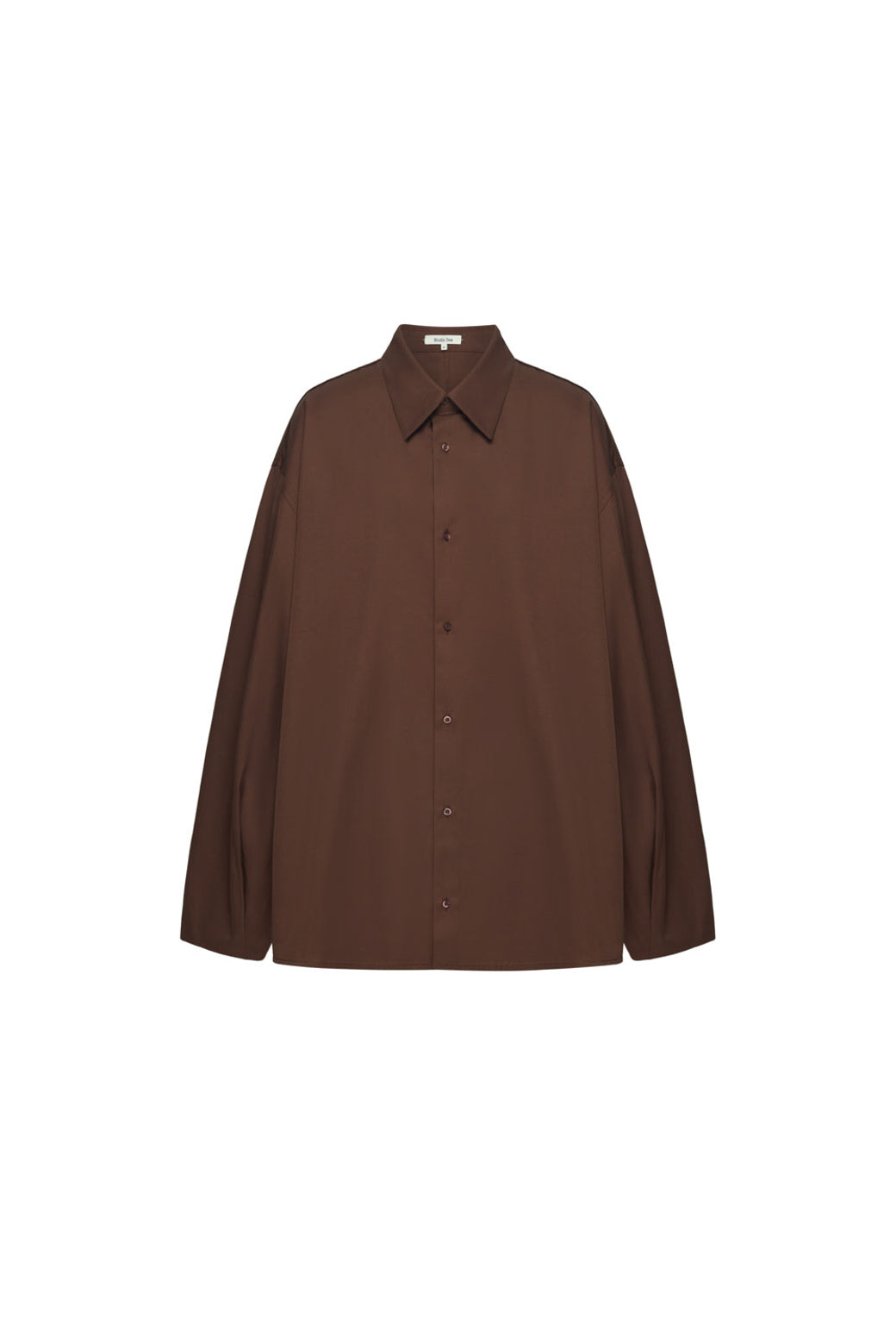 【Studio Doe】Curved Sleeve Shirt Jacket(DN-25QCRT03)