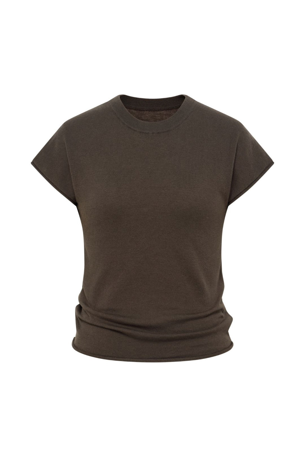 【Studio Doe】French Sleeve Knit T-shirt(DN-259OKN03)