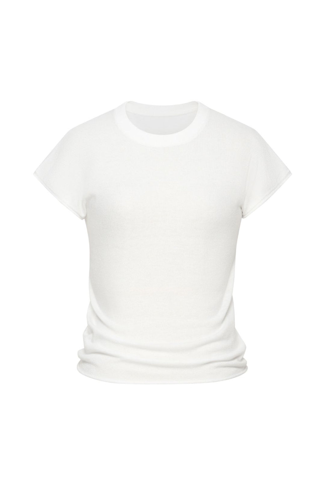 【Studio Doe】French Sleeve Knit T-shirt(DN-259OKN03)