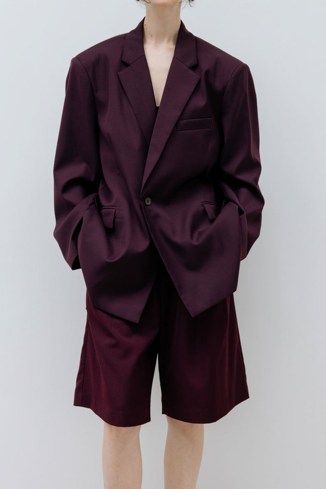 【Studio Doe】Gender Free Classic Oversized Blazer(DN-259OSU09)