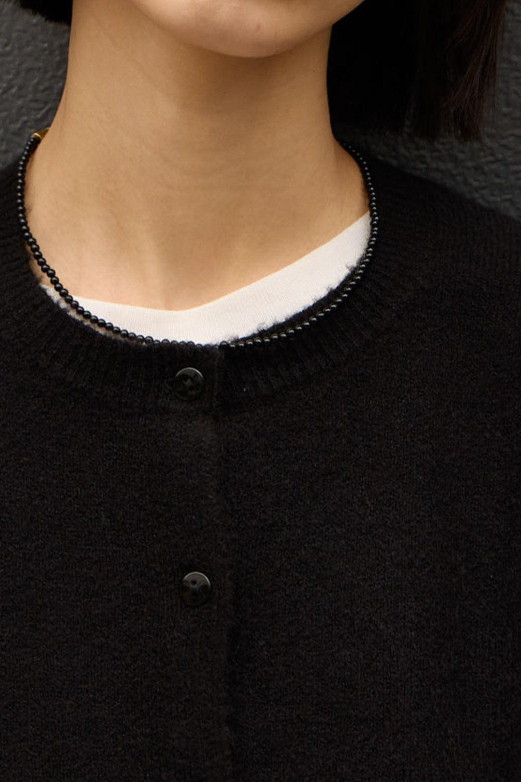 【Studio Doe】Right-angle Shoulders Cardigan(DS-25QOJA21)