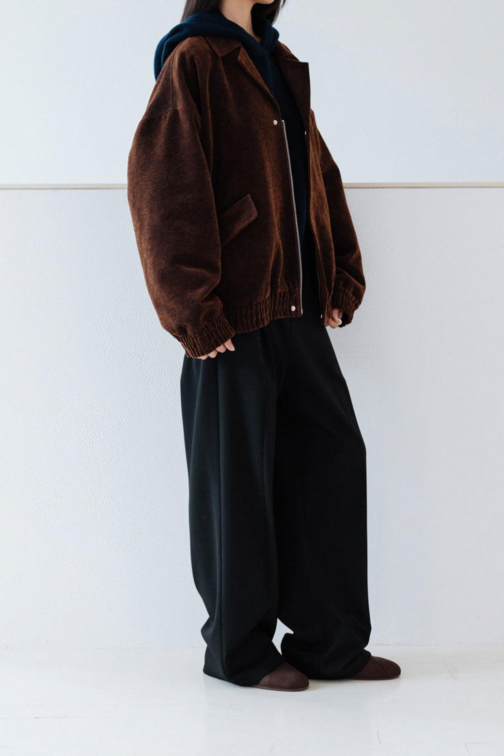 ジャケット・アウター little suzie poncho down coat 楽天市場】SLOW HANDS スローハンズ アウター ダウンジャケット